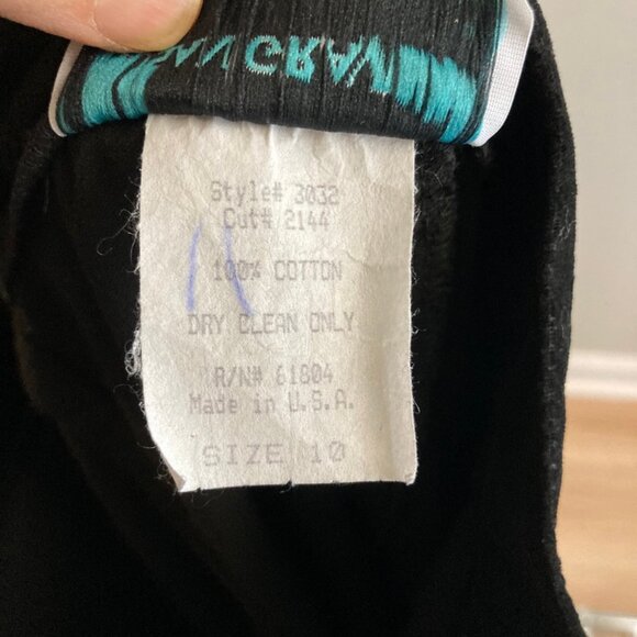 Parisian Evelyn Mandel Peplum Jacket with Velvet Collar & Velveteen Skirt Sz 6 - Picture 14 of 16